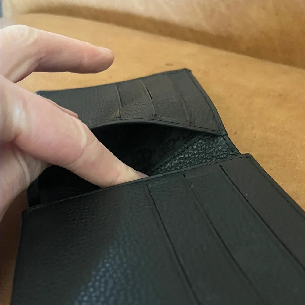 Dunhill Black Leather Wallet